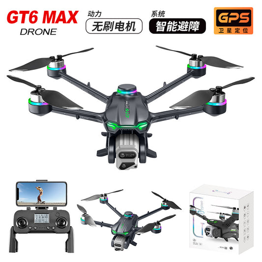 Cross-Border New Products GT6Uav GPS Return to Position 5G Image Transmission Brushless Optical Flow Obstacle Avoidance Remote Control Aircraft Wholesale