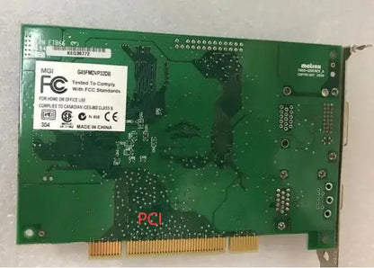 G45FMDVP32DB 100% ok PCI Slot Graphics Card PCI To VGA For MATROX G450 7003-0301CRT DB15 DVI output Interface Video Card