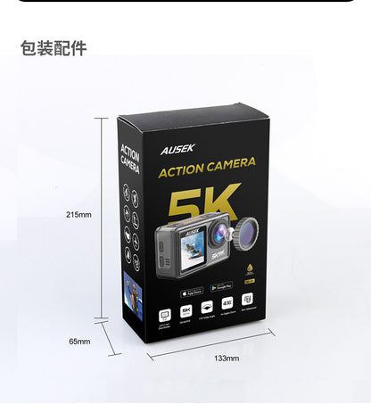 5k Action Camera Cross-border new sports camera Waterproof and anti-shake touch HD camera customization