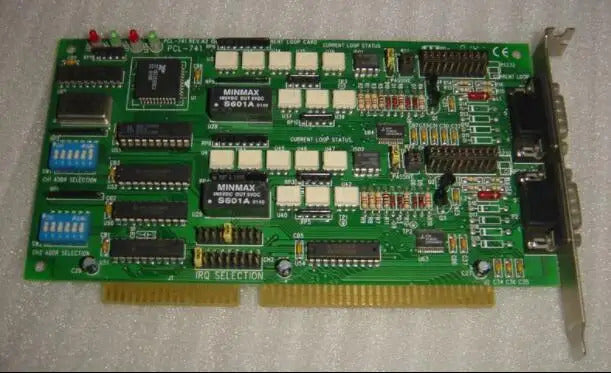 PCL-741 100% Test OK Original PCL-741 REV: A2 isolated dual-port RS-232 serial communication card ISA bus 2*port RS232 COM Port