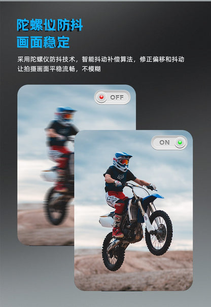 Cross-Border4K Sports Camera wifi Diving Skiing Sports Bare Machine Dual Screen Recorder Customized from Factory Source