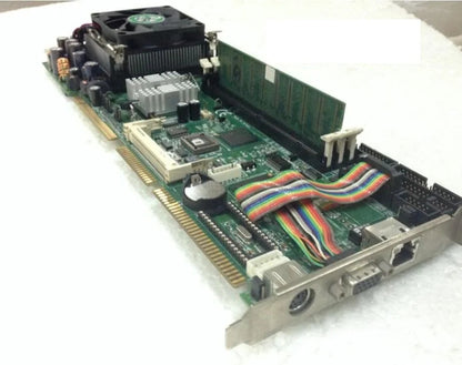 SBC81820 REV.A3 100% OK Original Embedded IPC Board  Full-size CPU Card ISA Industrial Mainboard PICMG 1.0 with CPU RAM