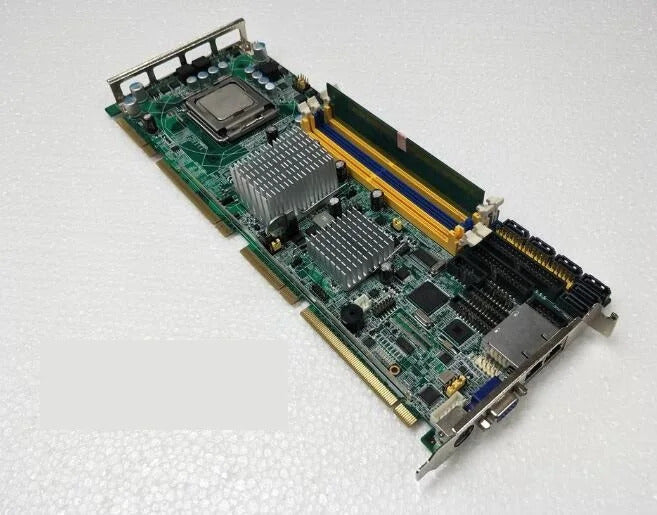 PCE-5124G2 REV.A1 100%OK IPC Board  Full-size CPU Card ISA Industrial Embedded Mainboard PICMG1.0 With CPU RAM 2*LAN