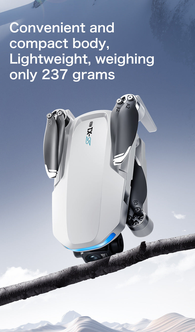 Cross-Border S-X1Drone Remote Control Belt5.9inch screen three-axis gimbal GPS Aerial Photography Four-Axis Remote Control Aircraft