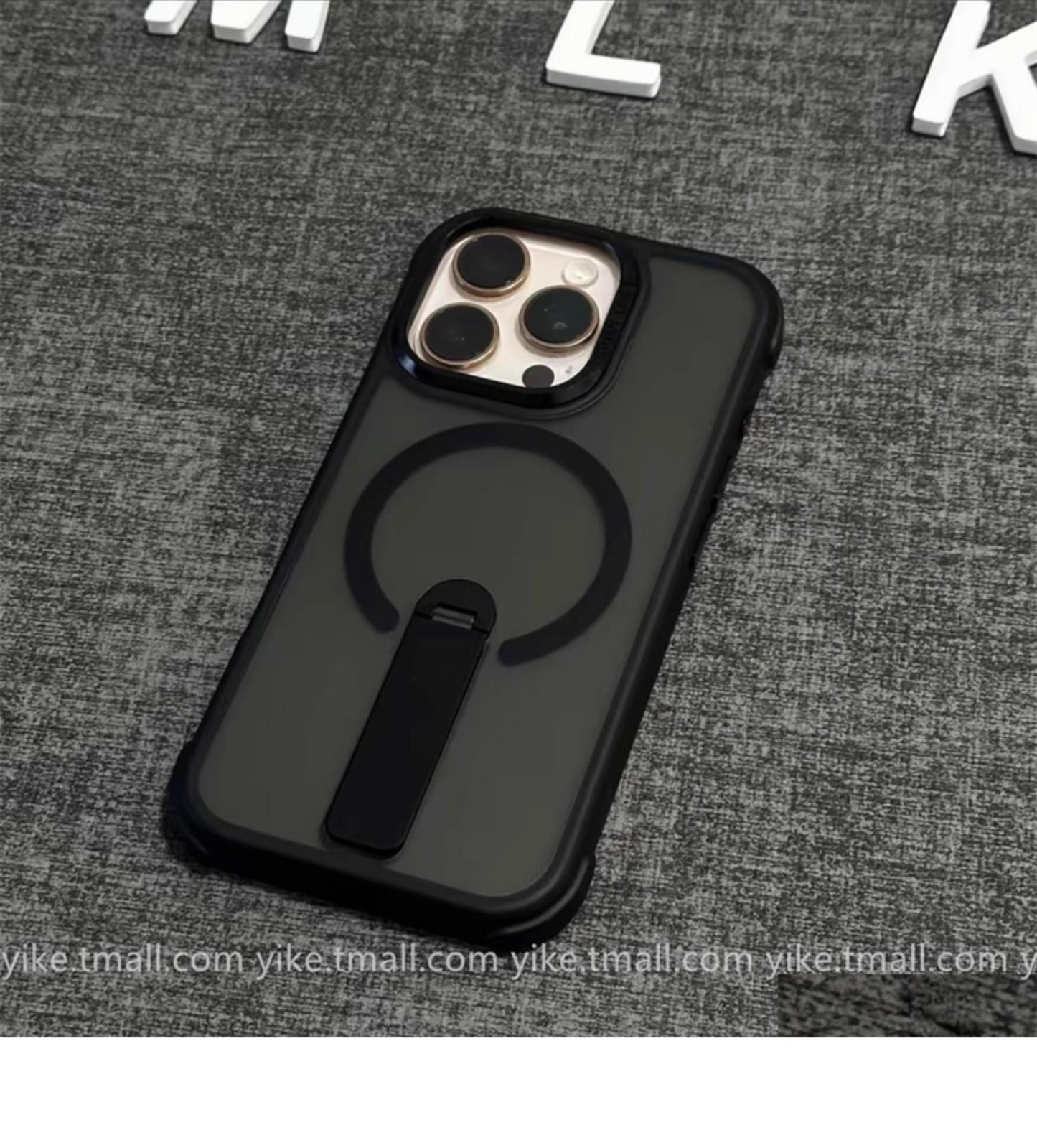 Suitable for iPhone 17 16 15 14 13 12 Pro Max Air Plus SE Phone Case Matte Magnetic Case Apple 15 Stand One-word Bracket Phone Protective Cover