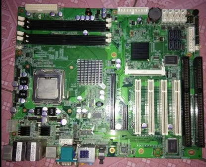 P4BWA 100% OK Original IPC Mainboard Q965 Chipset ATX Industrial Motherboard 4*PCI 2*ISA 5 x RS232 & 1 x RS422/485 With CPU RAM