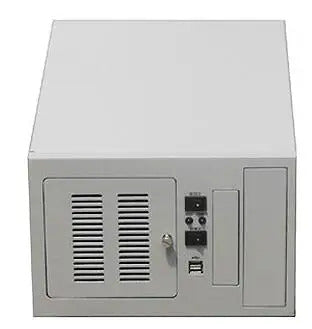 New IPC 6 slot ATX structure wall-mounted chassis with ip-5s Bus Slot backplane Industrial Case Support Half\Full-size CPU Card