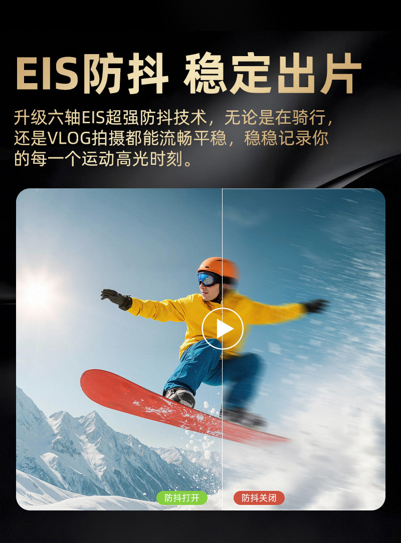 Cross-border New Handheld Camera4K Action camera HD shooting handheld vlog Pocket Camera Factory Customization