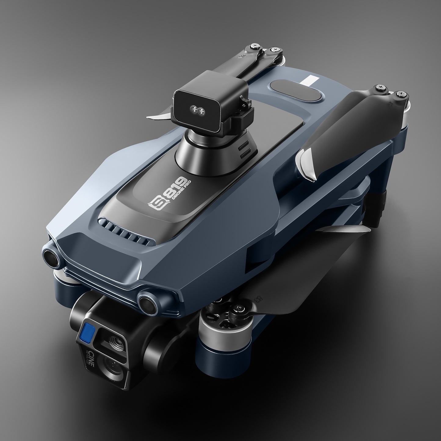 Cross-Border S819Remote Control Screened Drone with Relay Digital Image Transmission and Airdrop Capability2.7K High-Definition Aerial Drone