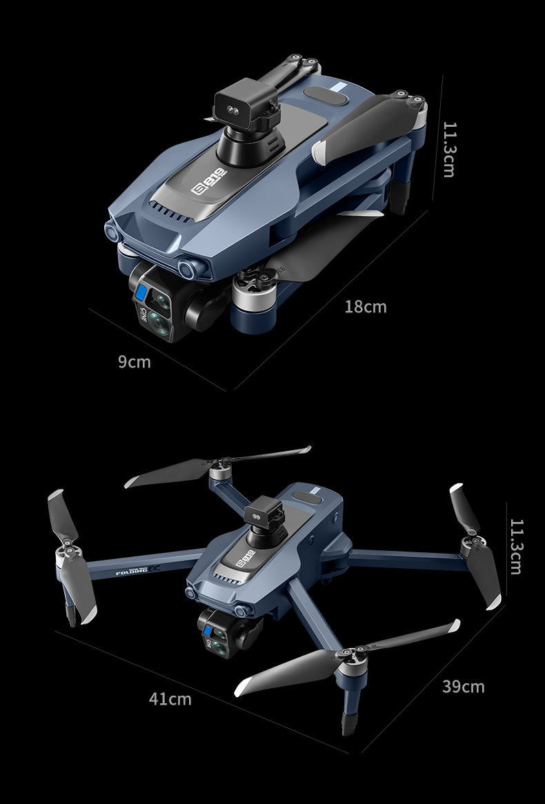 Cross-Border S819Remote Control Screened Drone with Relay Digital Image Transmission and Airdrop Capability2.7K High-Definition Aerial Drone