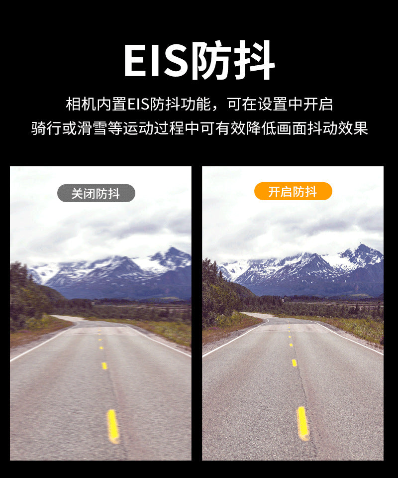 4k Action Camera Cross-border Action Camera Anti-shake HD Touch Camera Customized from Factory Source