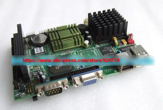 WAFER-C400E 100% OK IPC 3.5 inch embedded Original Motherboard 3.5" Industrial Mainboard SBC mini PCI with CPU RAM Fanless