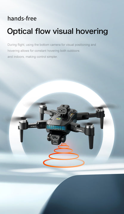 Cross-Border XT505Uav GPS Positioning Brushless Motor HD Dual Camera Aerial Photography Obstacle Avoidance Remote Control Aircraft Drone