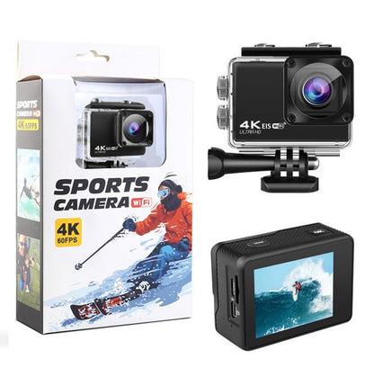 Cross-Border4k HD Sports Camera Waterproof and Anti-Shake Remote Control Camera Outdoor shooting recorder custom factory