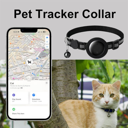 Pet Cat Locator Collar Suitable for iOS Waterproof Apple Find My Tracker Collar
