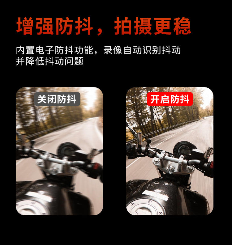 Cross-Border New Products4K HD Underwater Camera Touch Dual Color Screen Diving Camera Waterproof Anti-Shake Action Camera