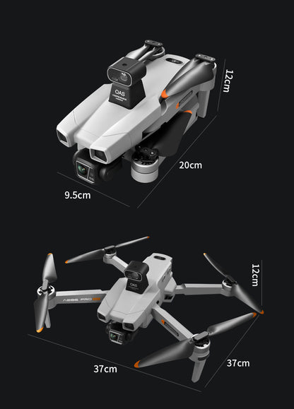 AE86+Digital image transmission with touchscreen obstacle avoidance HD professional aerial photography drone automatic return GPS Remote control aircraft
