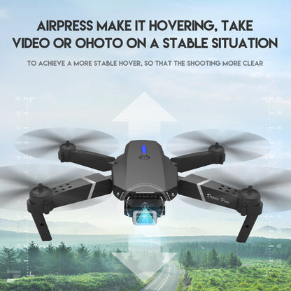 Cross-Border E88pro Foldable Drone HD Dual Camera Aerial Photography Altitude Hold Quadcopter Remote Control Aircraft E525