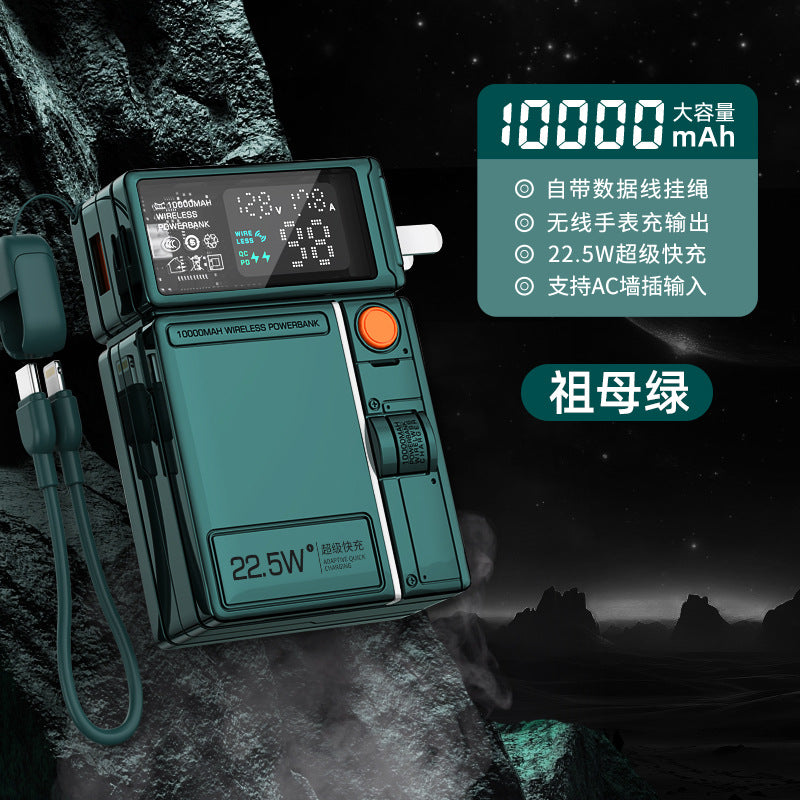 AC Plug Charger30W Super fast charging portable power bank with stand cross-border magnetic charger