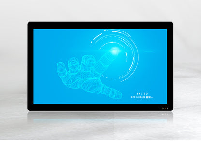 15.6inch Capacitive Industrial Control Touch All-in-One Machine 5 Ethernet Ports 4 Serial Ports Wall-Mounted Fully Enclosed Industrial Panel Computer