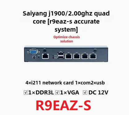 Soft router motherboard J1900/D525 4 network ports Gigabit card server AiKuai firewall New Original Mini-ITX Mainboard DC12V