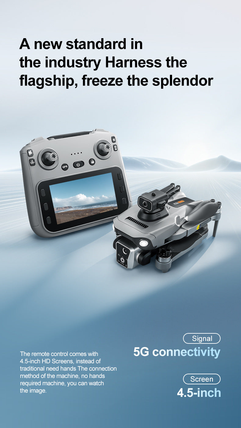 Cross-Border K19 MAX Drone with screen control brushless motor for high-definition aerial photography GPS Intelligent Positioning Remote Control Drone