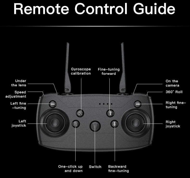 Cross-Border H21Drone Optical Flow Positioning Brushless Aircraft HD Aerial Photography ESC Camera Remote Control Airplane Drone
