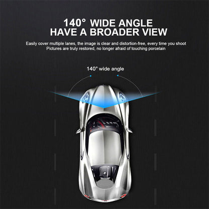 Super Clear1080P Starlight Night Vision Front and Rear Dual Recording WIFI Mobile Phone Interconnection Dual-Lens Car Mount DVR Driving Recorder