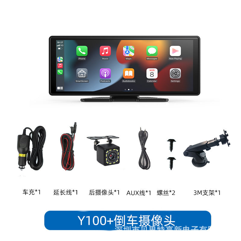 In-Car Smart Screen Navigation10.26Android Apple Screen Mirroring Dash Cam Carplay Screen Casting Recorder