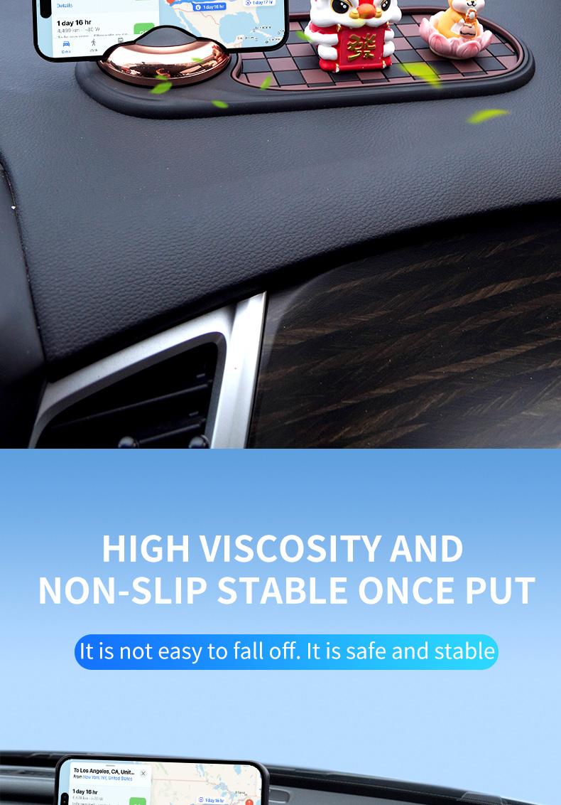 Unlock New Experience During Driving-Car Phone Holder with Anti-slip Pad Makes You Enjoy your Each Driving Travel-1
