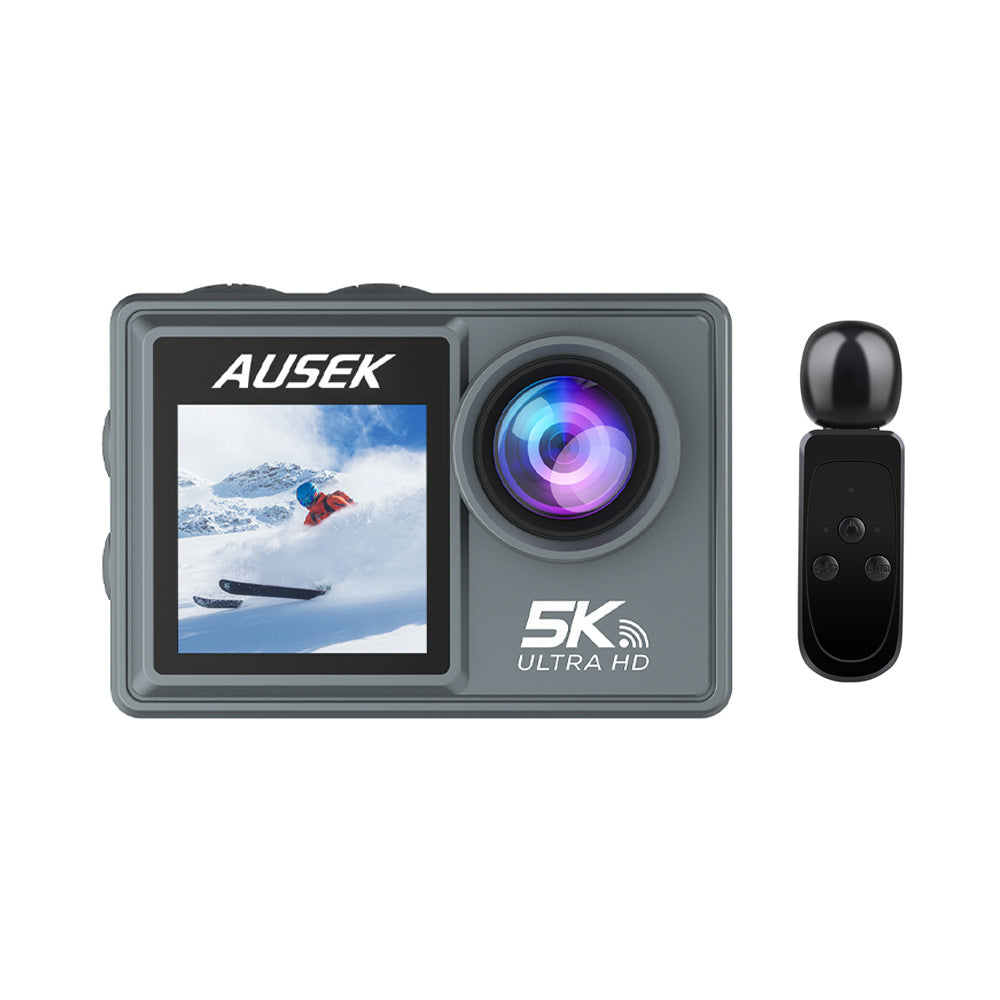 Cross-Border5k Sports Camera Waterproof and anti-shake with wireless microphone support Outdoor shooting recorder factory customization