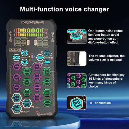 Hosabely SK9 Small Handheld Sound Card Set