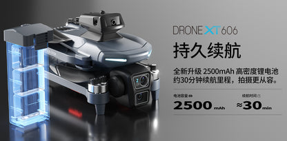 Cross-Border XT606Drone remote control with screen brushless motor HD aerial photography GPS Intelligent Positioning Remote Control Drone