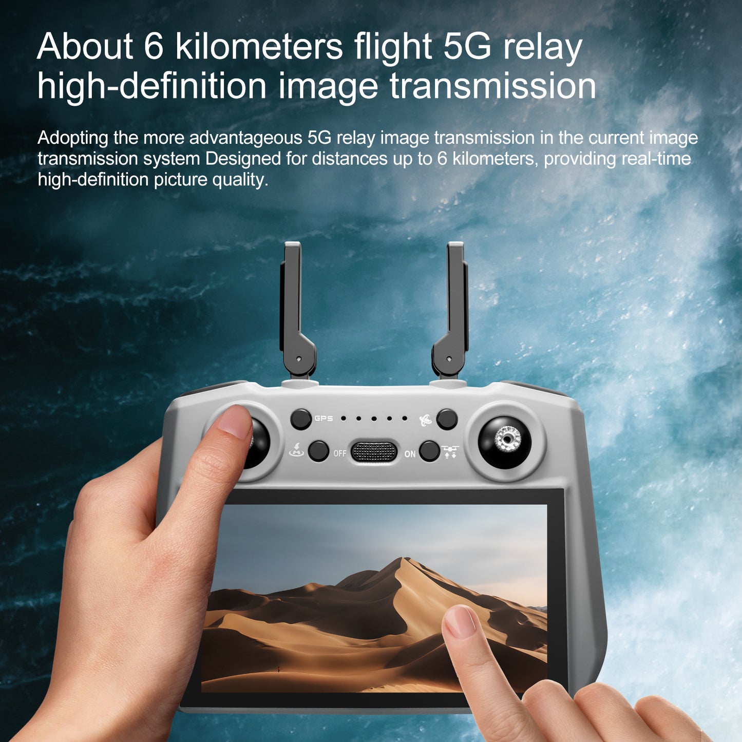 Cross-Border S155Relay Brushless Drone Laser Obstacle Avoidance Three-axis Anti-shake Gimbal GPS Return to Position Drone