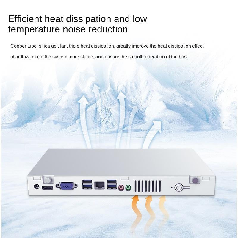 Computer host brand new Mini desktop office gaming small portable mini case micro computer