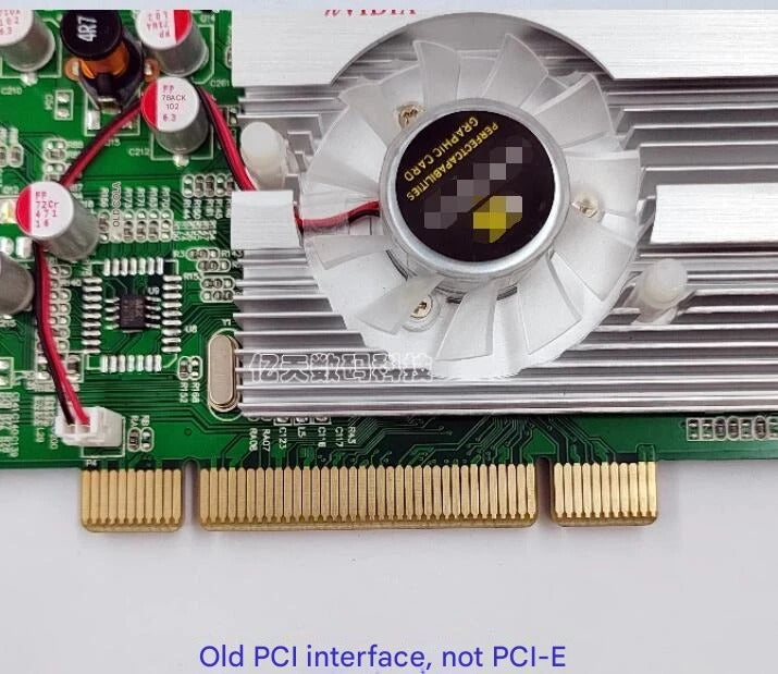 FX5500 PCI Graphic card DDR 256M PCI Graphics card New PCI Video Card with CRT DVI S-Video