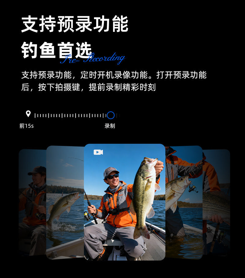 Cross-Border5k Sports Camera Anti-Shake Waterproof HD Wireless Shooting Outdoor Sports Recorder Cycling Camera