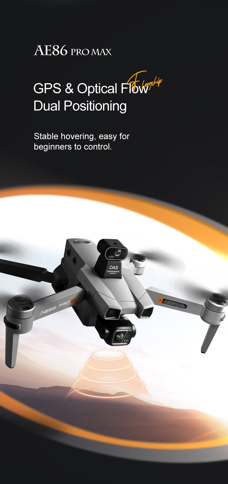 AE86Digital Image Transmission Obstacle Avoidance HD Professional Aerial Photography Drone Anti-Shake Auto Return GPS Remote control aircraft