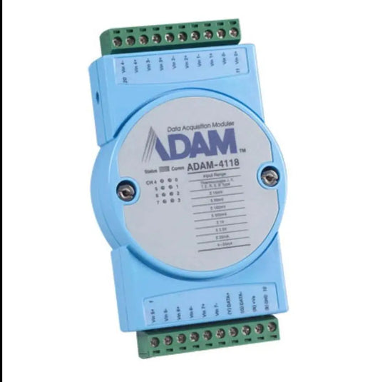 ADAM-4118 8-Ch Thermocouple Input Module 8 differential & independent thermocouple configuration channels