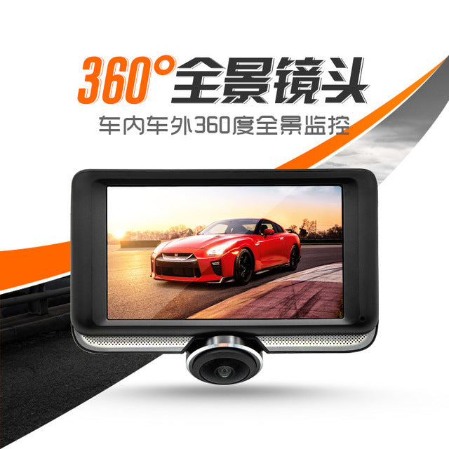 Foreign Trade Supply360Panoramic Bird's Eye View Fish Eye DVR Hd Night Vision24H Parking Reversing Camera Dash Cam