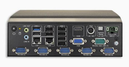 AIMC-2000 Fanless Embedded Industrial Computer Mini Industrial PC Quad-core J1900 SoC with VGA 6COM 8USB 2LAN DC-12V