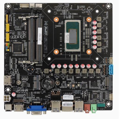 Ultra 5 125H Ultra 7 155H Mini-ITX материнская плата Intel CPU IPC SBC Встроенная ультратонкая материнская плата с 2COM LAN DDR5 4USB LVDS