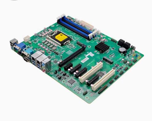 Материнская плата Z390 ATX SBC 8/9th Core i3/i5/i7/i9 LGA1151 Desktop CPU IPC Industrial Mainboard с 6*COM 2*LAN DDR4 LPT VGA 5PCIE