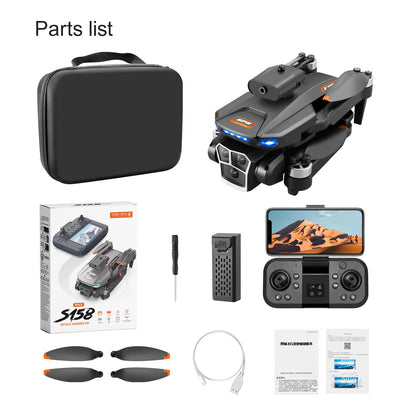 Cross-Border S158Drone remote control with screen brushless motor HD aerial photography GPS Intelligent Positioning Remote Control Drone