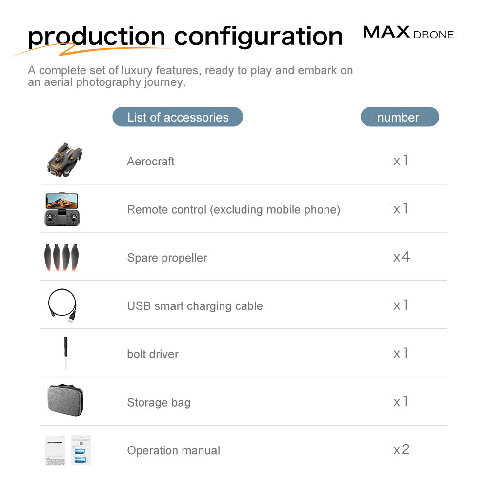 Cross-Border GT5Drone HD Aerial Photography Electric Lens Quadcopter Obstacle Avoidance Brushless Remote Control Aircraft Drone