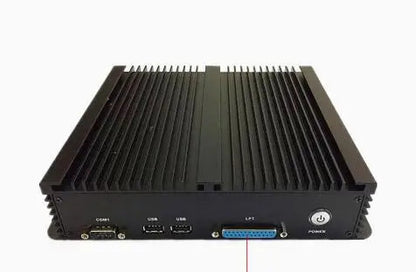 GS-S2220-6COM Computer Fanless Mini Industrial BOX PC For Intel 1037U CPU 6 COM \ 1LPT \ 1 Giga Ethernet \ VGA Barebone 12V