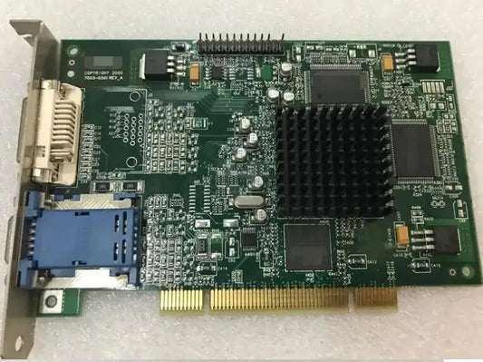 G45FMDVP32DB 100% ok PCI Slot Graphics Card PCI To VGA For MATROX G450 7003-0301CRT DB15 DVI output Interface Video Card