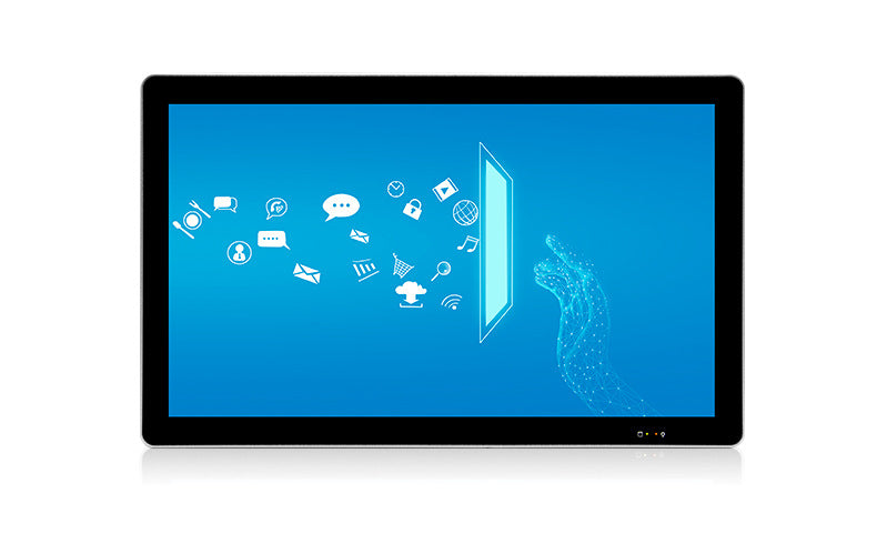 13.3inch Fully Enclosed Industrial Control Touch All-in-One Machine 2 Network 6 Serial Ports VESA Wall-Mounted Industrial Tablet Computer