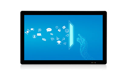 13.3inch Fully Enclosed Industrial Control Touch All-in-One Machine 2 Network 6 Serial Ports VESA Wall-Mounted Industrial Tablet Computer