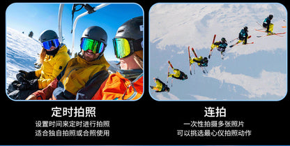 Cross-Border4k Action Camera HD Dual Screen wifi Outdoor sports wireless shooting head-mounted cycling camera factory